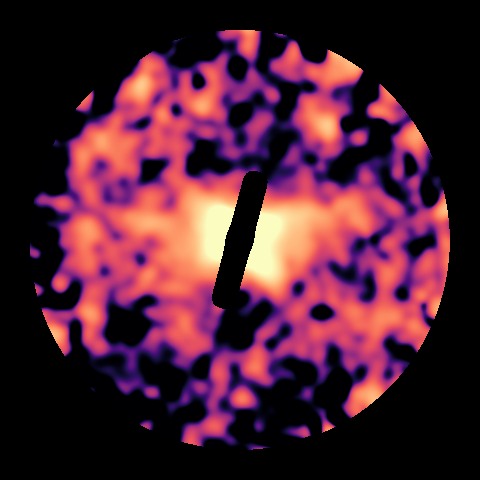 0.3 keV surface-brightness map, XMM PN only, 16 arcmin half-field